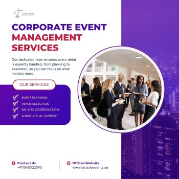 Corporate Event management Services