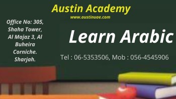 Arabic Language Class In Austin Academy Sharjah 056-4545906