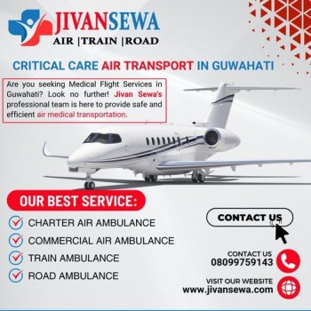 Get the Reliable Jivan Sewa Train Ambulance in Siliguri