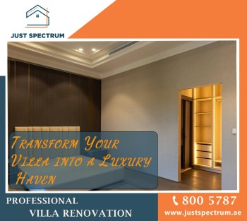 Professional Villa Renovation in Dubai - Just Spectrum