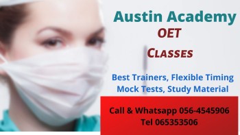 OET Classes in @Austin acdemy Sharjah 056-4545906