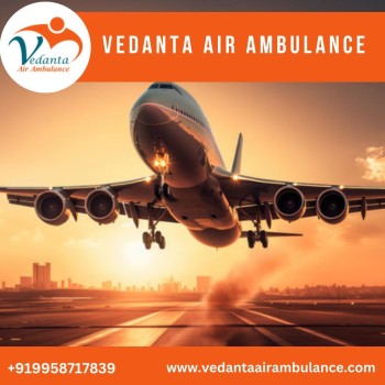 Choose Vedanta Air Ambulance from Kolkata with Qualified Medical Staff