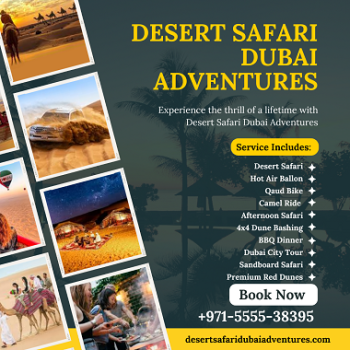 Desert Safari Dubai ADventures | +971 55 553 8395