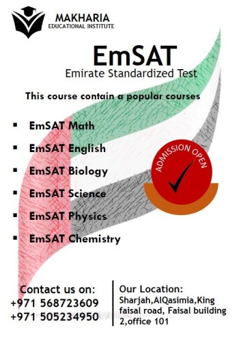 EMSAT ENGLISH/MATHS GOOD DISCOUNT WITH MAKHARIA-0568723609