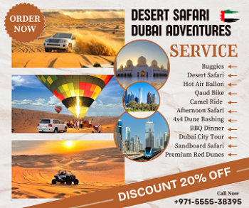 Desert Safari Dubai ADventures | +971 55 553 8395