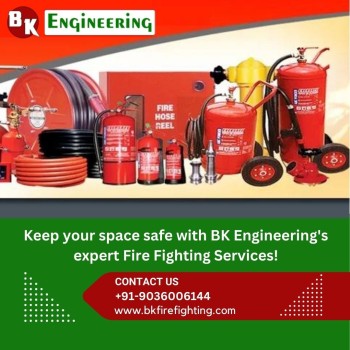 Comprehensive Fire Fighting Services in Haryana by BK Engineering