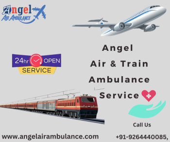 Air & Train Ambulance Service in Bangalore by Angel- World-Class Medical Facilities 