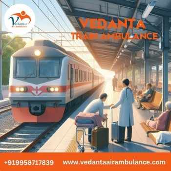 Vedanta Train Ambulance Service In Patna Helps In Transfering Critical Patients