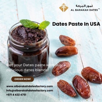 DATE PASTE (500g*6) - Al Barakah Dates Factory in USA