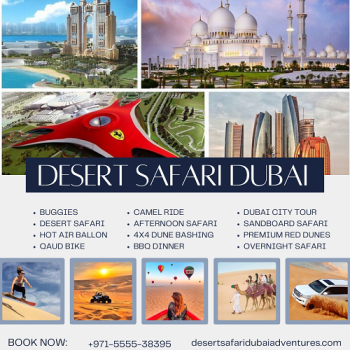 Premium Desert Safari Dubai / +971555538395