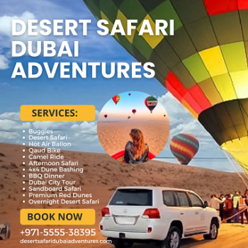 Desert Safari Dubai ADventures | +971 55 553 8395