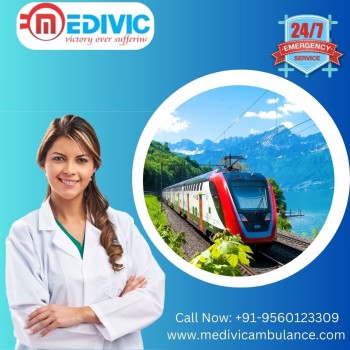 Medivic Train Ambulance Services in Kolkata are Reliable and Affordable, with No Hidden Charges