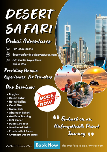 Desert Safari Dubai ADventures | +971 55 553 8395