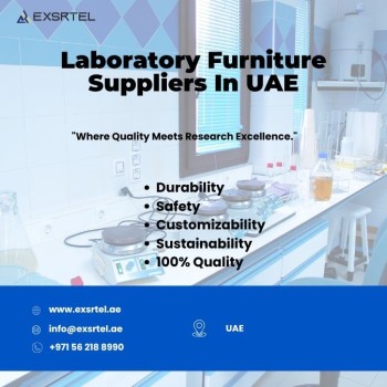 Laboratory furniture manufacturers / suppliers in UAE with EXSRTEL