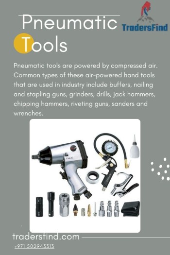 Pneumatic Tools in Sharjah - Discover Quality Options