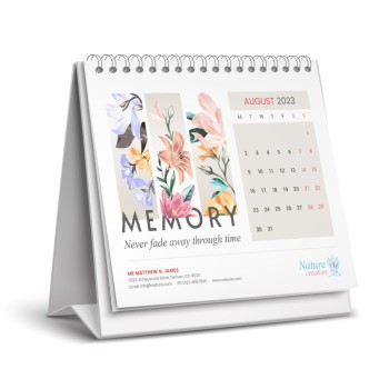 A Large Desk Calendar Is a Beautiful Way to Keep Organized