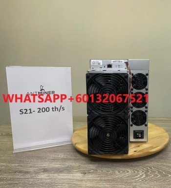 Bitcoin Miner s21 200T BTC BCH BSV miner $1000 whatsAp‪+60132067521