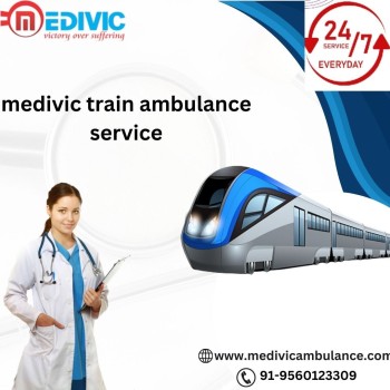 Pick Medivic Train Ambulance Service in Ranchi to board with a trusted medical professional for help