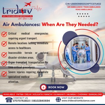 Ready To Shift by Tridev Air Ambulance Services in Guwahati