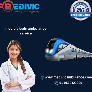 Medivic Train Ambulance services in Bhopal Providing Non-Disturbing Ambulance Service