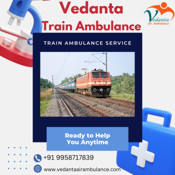 Quick and Easy Train Ambulance Services in Vellore