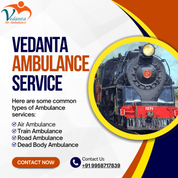 Train Ambulance Service in Patna | Vedanta Air Ambulance