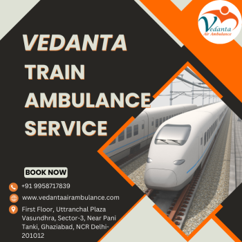 Train Ambulance Service in Kochin | Risk-Free Transportation Guaranteed