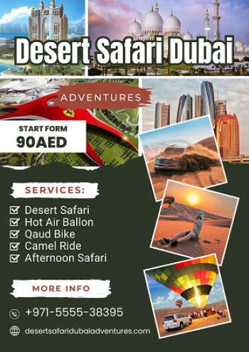 Desert Safari Dubai ADventures | +971 55 553 8395