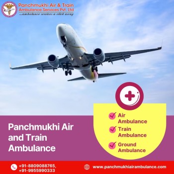 With Top-Class Medical Assistance Avail of Panchmukhi Air Ambulance Services in Patna