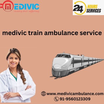 Choose Preeminent Train Ambulance Service at a Cheap Price in Varanasi