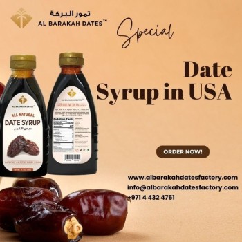 Buy Date Syrup - Date Molasses in USA from Al Barakah Dates Factory