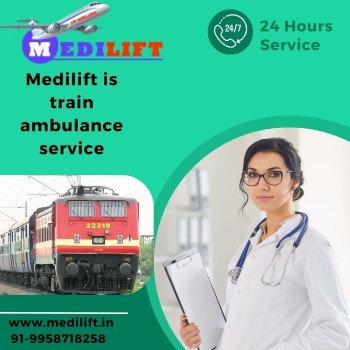 Easy Hospital Transfers in Guwahati at Any Time with Medilift Train Ambulance