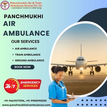 Choose Reliable Panchmukhi Air Ambulance Services in Indore with Experienced Medical Crew