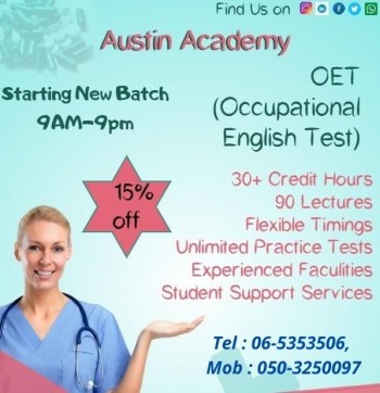 OET Training in Sharjah with Best Offer Call 0502870097