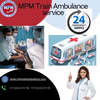 Use MPM Train Ambulance Service in Ranchi for Emergency Transfer with Expert Care