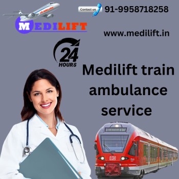  Unmatched Medical Assistance Is Offered by Medilift Train Ambulance Service in Mumbai