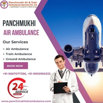 Hire Most Affordable Panchmukhi Air Ambulance Services in Hyderabad with Superb Treatment