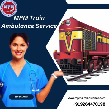 MPM Delivering Train Ambulance in Ranchi across Distances