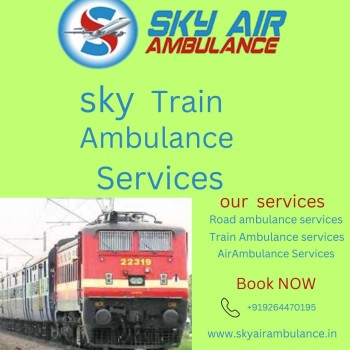 Sky Train Ambulance in Kolkata Comes with Admirable Medical Advancements