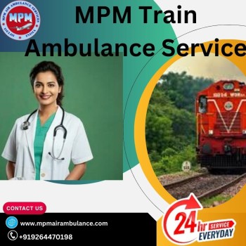 MPM Provides Train Ambulance Service in Bangalore with ICU & Medical Team during Journey