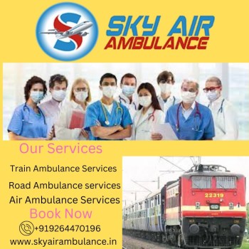 Sky Train Ambulance In Kolkata Moves Patients without Posing a Risk to Their Health