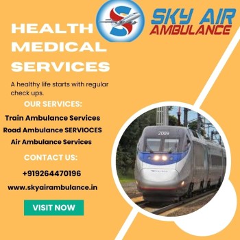 Sky Train Ambulance in Mumbai are Active 24/7 during any Emergency Time  