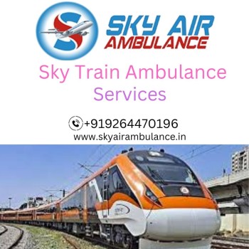  Sky Train Ambulance in Dibrugarh  is a Secure Choice for Critical Evacuation