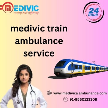 Medivic Aviation Train Ambulance in Kolkata is becoming a Trusted Option for Evacuation