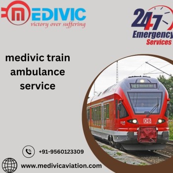 Medivic Aviation Train Ambulance Service in Mumbai Take Good Care of Patients during the Journey