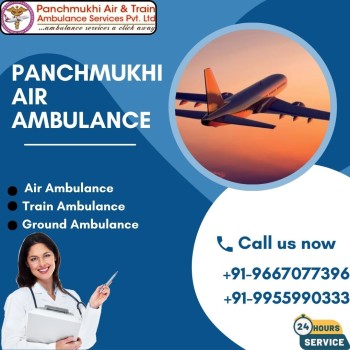 Hire Panchmukhi Air Ambulance Services in Ranchi for Immediate Patient Transfer