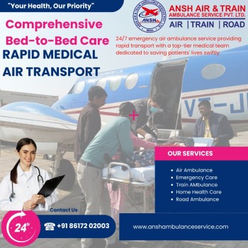 Ansh Air Ambulance Emergency Services in Kolkata | Fast & Reliable Medical Transport