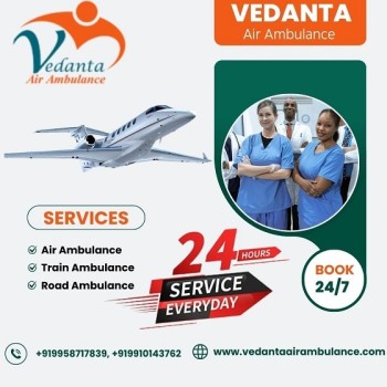 Book Vedanta Air Ambulance Service in Coimbatore for Fast and Superb Patient Transfer