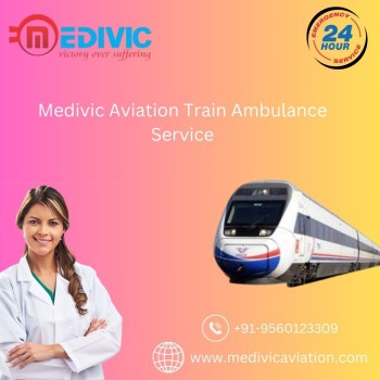 Choose Medivic Aviation Train Ambulance Services in Ranchi for Exceptional Care on the Go