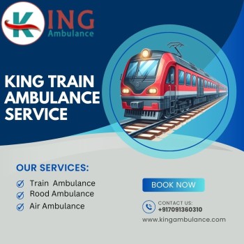 King Train Ambulance in Silchar Provides the Proper Care during Transit